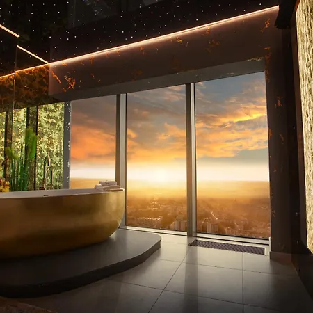 30Th+ Floor Apartments In Sky Tower Wrocław Zewnętrze zdjęcie