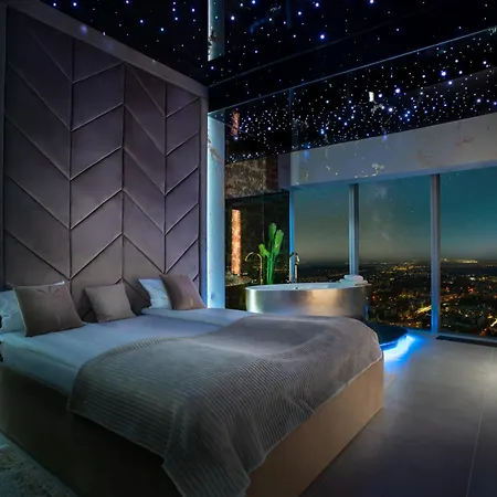30Th+ Floor Apartments In Sky Tower Wrocław Zewnętrze zdjęcie
