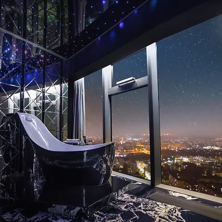 30Th+ Floor Apartments In Sky Tower Wrocław Zewnętrze zdjęcie
